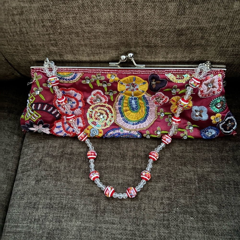 Sequin night out bag